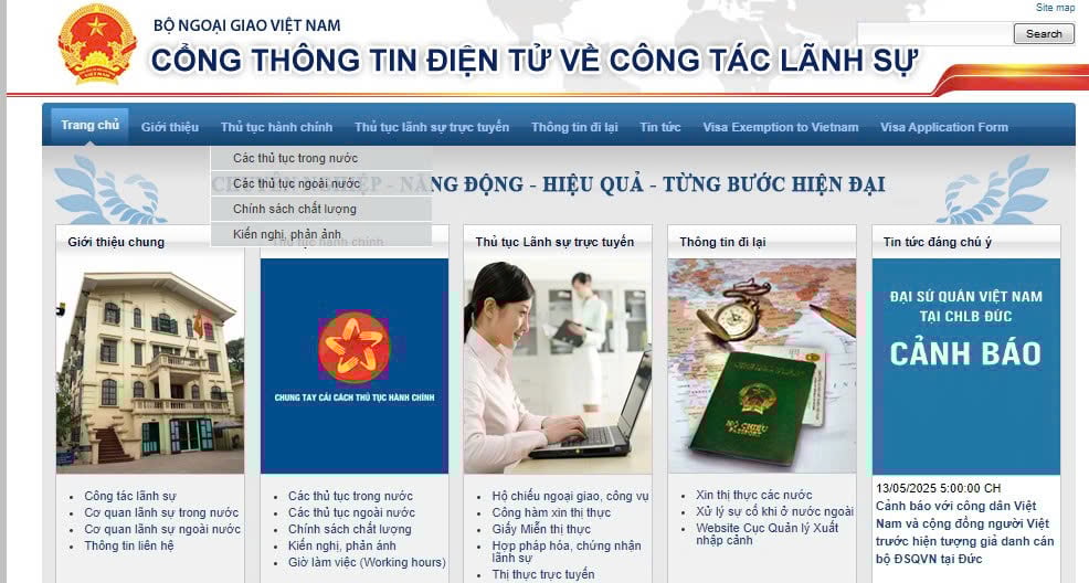 Quy định mới về thủ tục chứng nhận lãnh sự, hợp pháp hóa lãnh sự trên môi trường điện tử