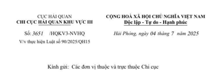 Công văn 3651: Hướng dẫn Luật số 90/2025/QH15 sửa đổi Luật Đấu thầu, các Luật Thuế