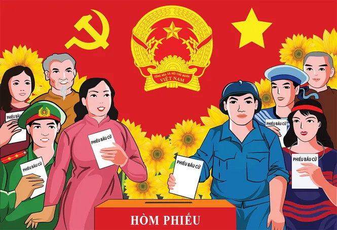 Sửa đổi cơ cấu, thành phần của Ủy ban bầu cử ở địa phương từ ngày 01/7/2025 (hình ảnh từ Internet)