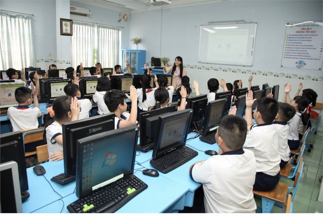 Quy cách phòng học bộ môn trường tiểu học từ ngày 02/9/2025
