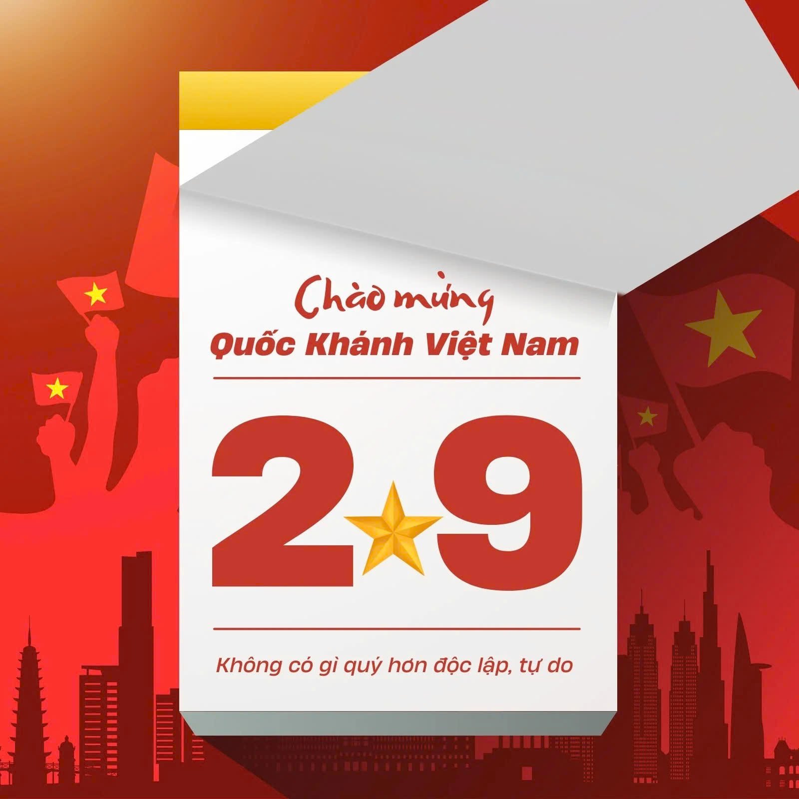Đã gần đến thời gian doanh nghiệp thông báo lịch nghỉ lễ Quốc khánh 2/9 năm 2025 cho người lao động