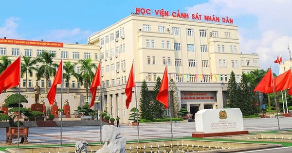 Học viện Cảnh sát nhân dân công bố điểm sàn và bảng quy đổi điểm năm 2025