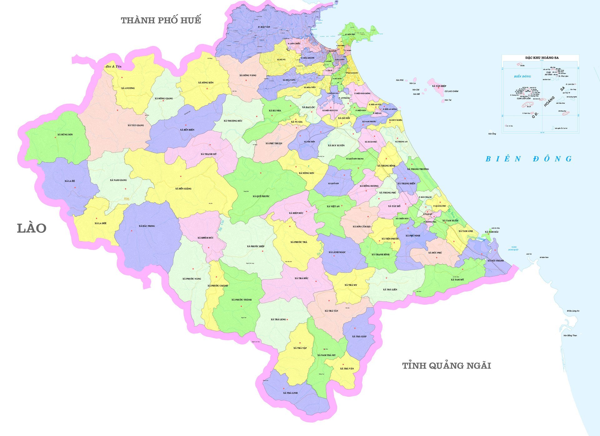 Bản đồ Đà Nẵng mới nhất