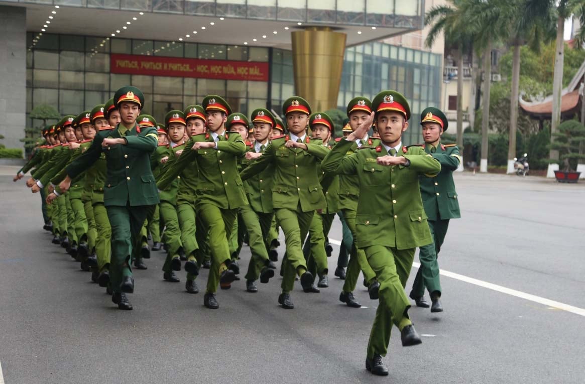 Chính thức có điểm chuẩn trúng tuyển hệ trung cấp Công an nhân dân năm 2025