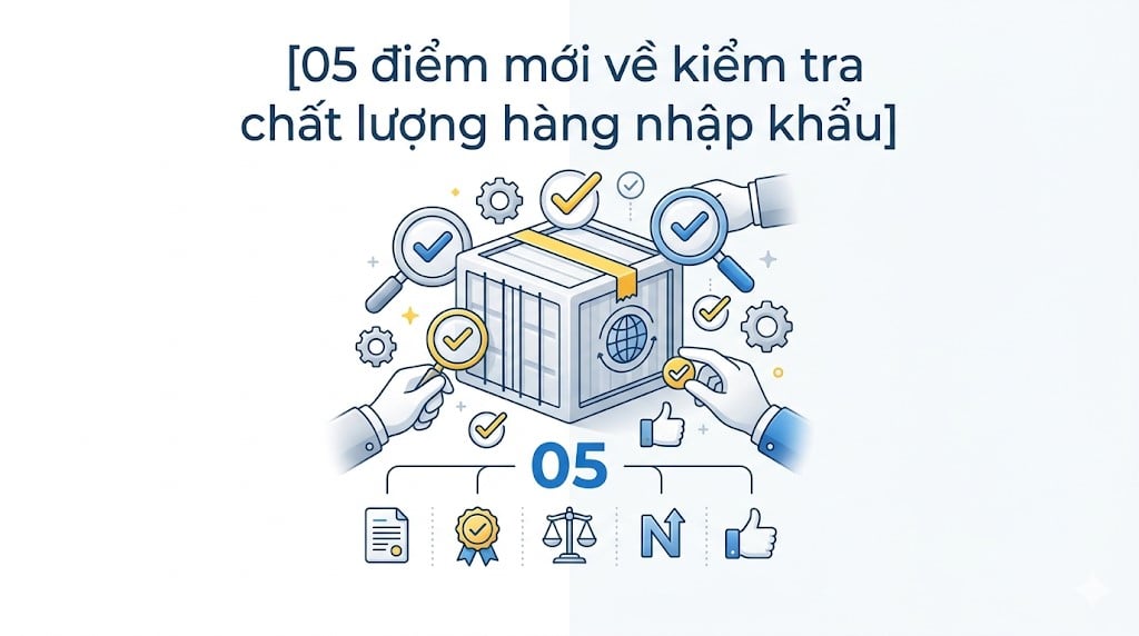 05 điểm mới về kiểm tra chất lượng hàng nhập khẩu theo Nghị định 37/2026