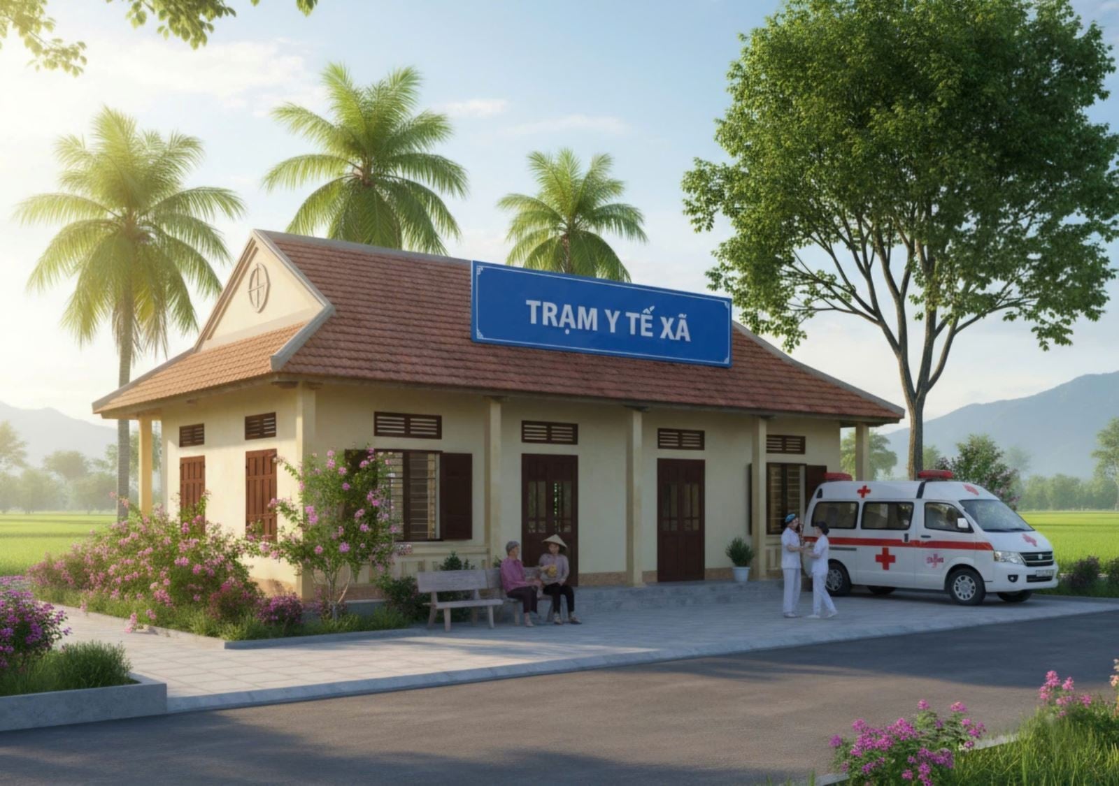 Hướng dẫn diện tích trạm y tế xã và điểm y tế xã