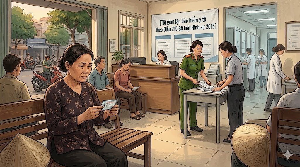 Tội gian lận bảo hiểm y tế theo Điều 215 Bộ luật Hình sự 2015