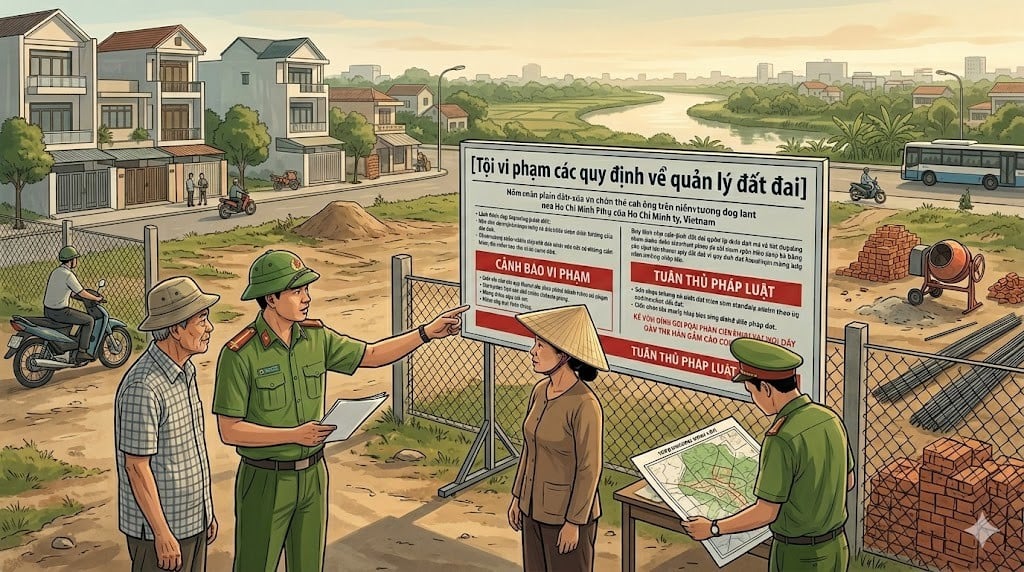 Tội vi phạm các quy định về quản lý đất đai theo Điều 229 Bộ luật Hình sự 2015