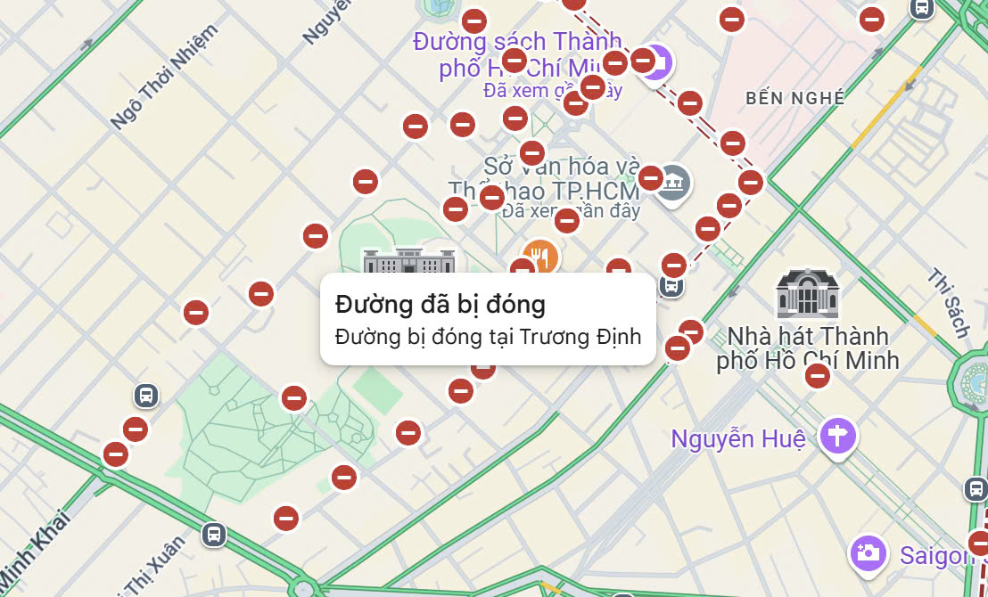 Cập nhật các tuyến đường thay thế đường bị cấm dịp lễ 30 4 tại TPHCM (hình ảnh từ Internet)