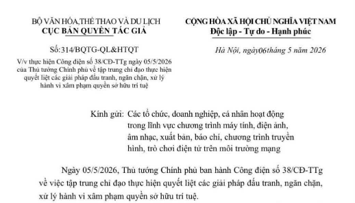 Công văn 314: Doanh nghiệp, cá nhân không được sử dụng phần mềm lậu