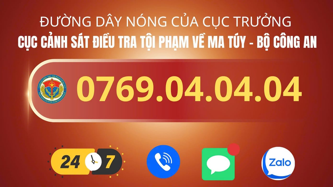 Cập nhật số điện thoại tiếp nhận tin báo tố giác tội phạm ma túy toàn quốc mới nhất (Hình ảnh từ Internet)