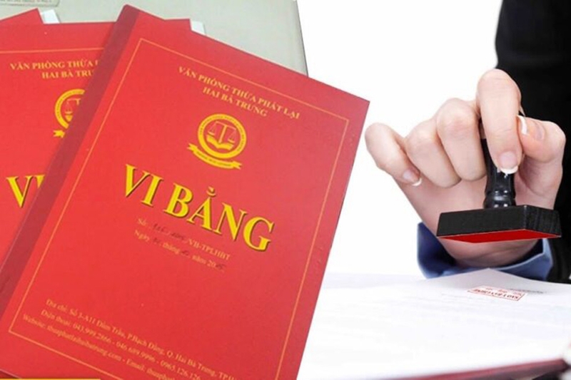 08 trường hợp không được lập vi bằng từ ngày 01/7/2026