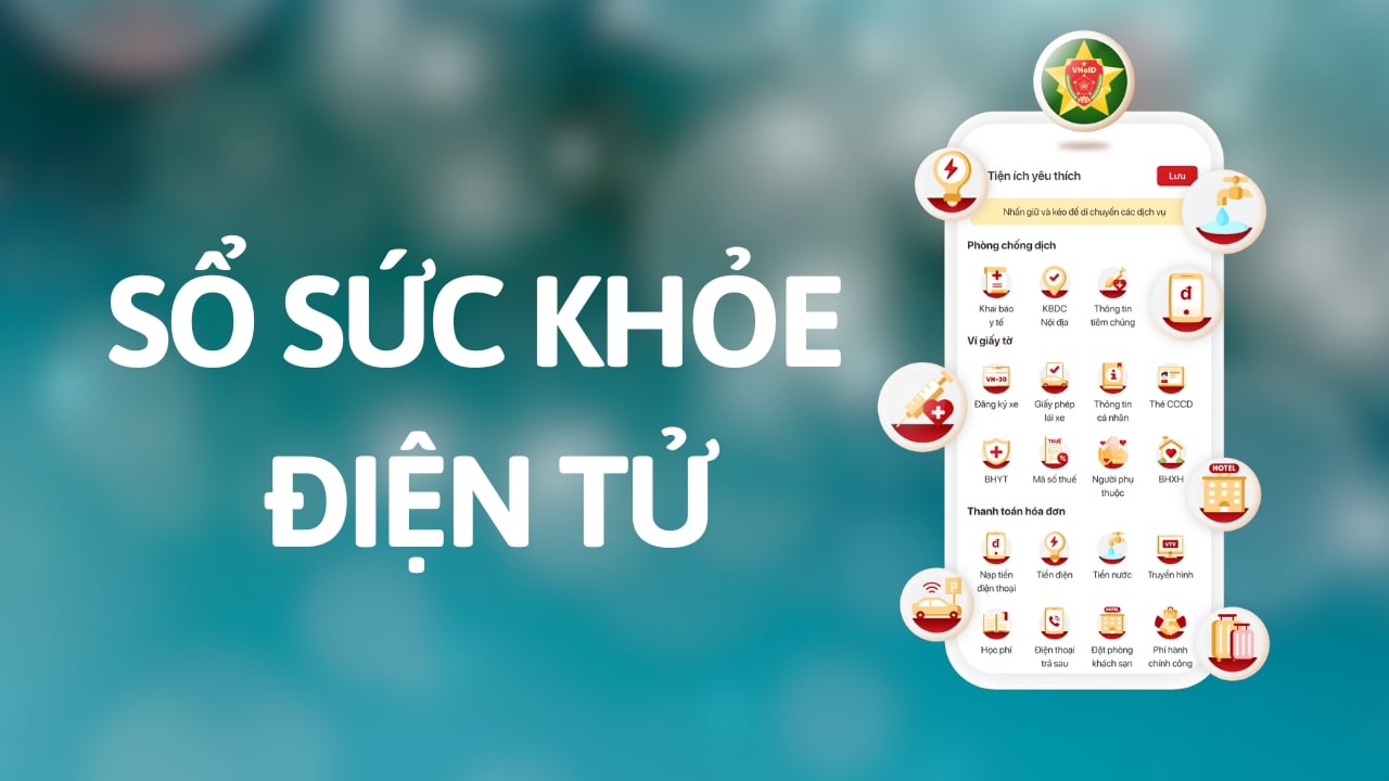 Dữ liệu khám sức khỏe sẽ được cập nhật lên Sổ Sức khỏe điện tử trên VNeID
