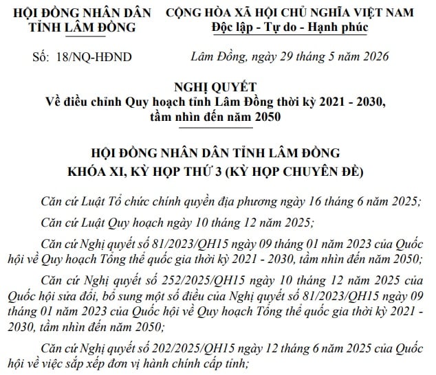 [Cập nhật mới] Quy hoạch tỉnh Lâm Đồng thời kỳ 2021 - 2030, tầm nhìn đến năm 2050