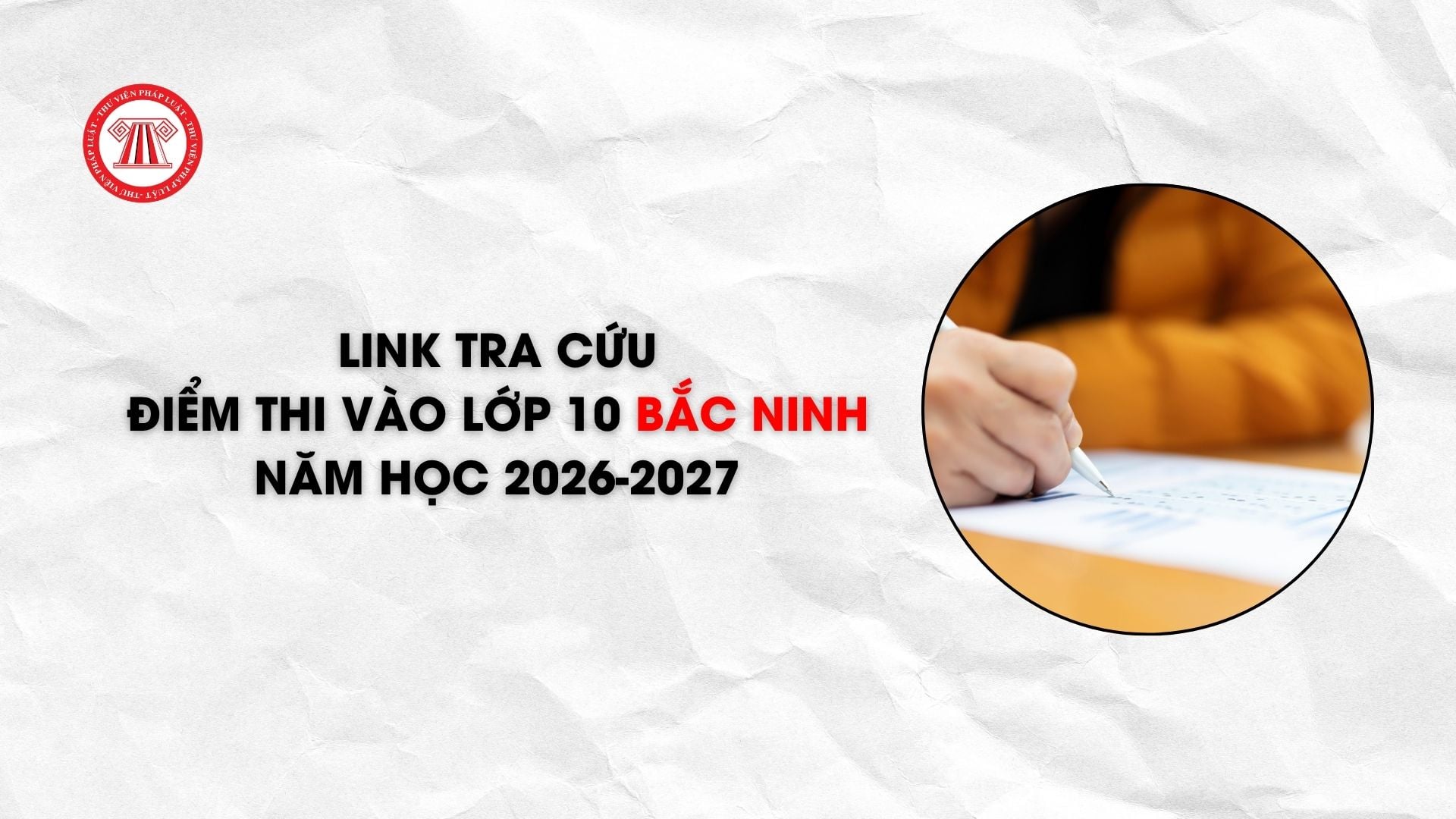 Link tra cứu điểm thi vào lớp 10 Bắc Ninh năm học 2026-2027
