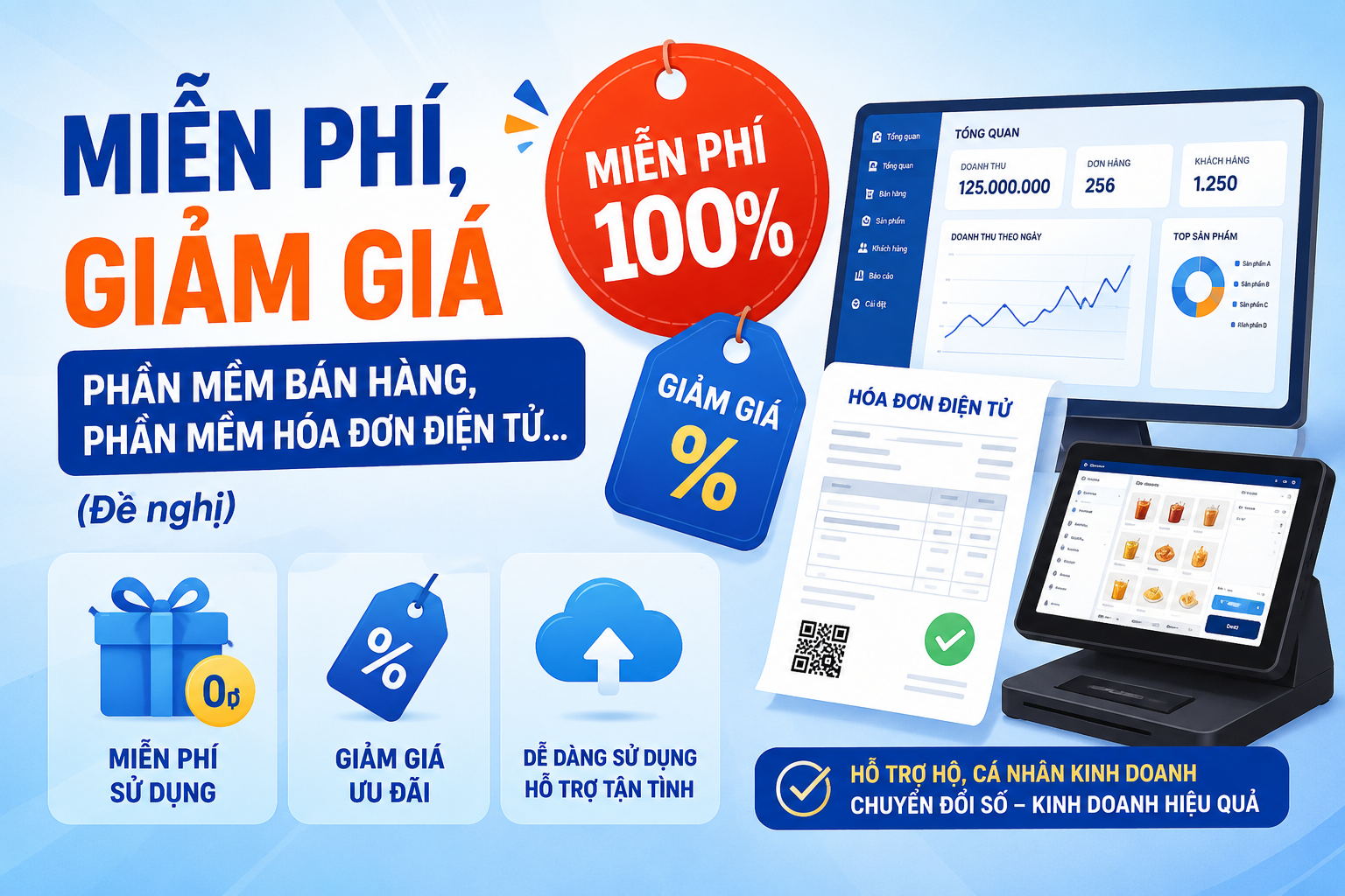 Công văn 7843: Miễn phí, giảm giá phần mềm bán hàng, phần mềm hóa đơn điện tử…(Đề nghị) (Hình ảnh từ Internet)