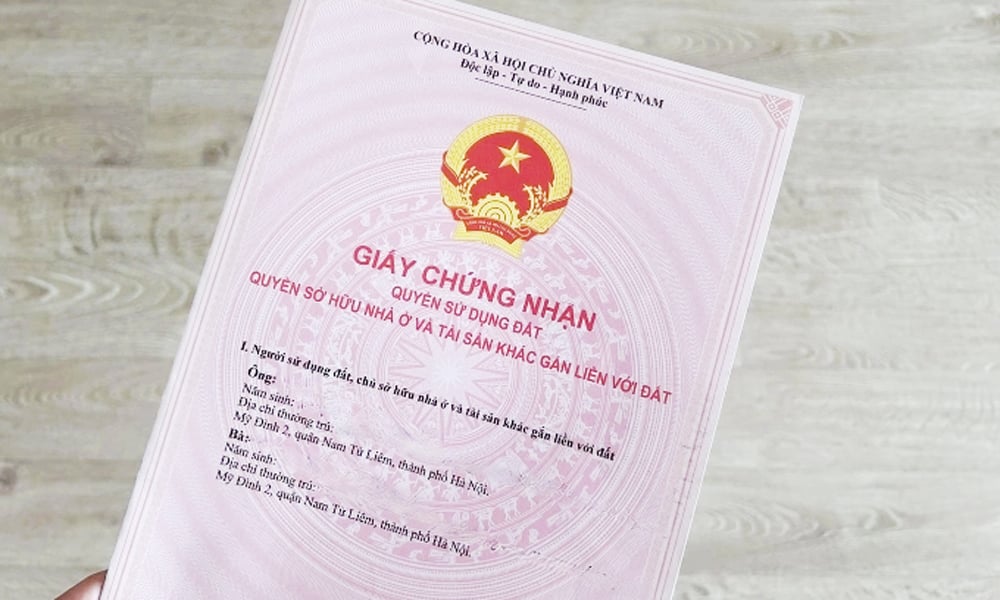Thủ tục đính chính Sổ đỏ đã cấp tỉnh Ninh Bình năm 2026
