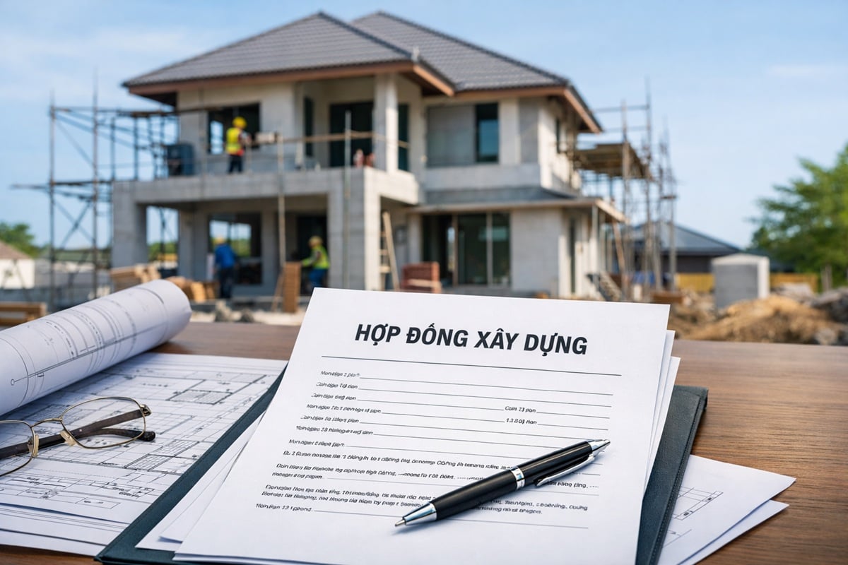 Trọn bộ 7 mẫu hợp đồng xây dựng từ 01/7/2026 theo Quyết định 1040/QĐ-BXD 2026