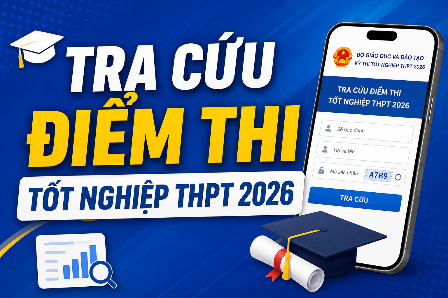 02 cách tra cứu điểm thi tốt nghiệp THPT 2026