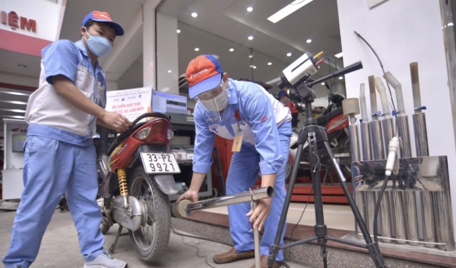 Hồ sơ và thủ tục kiểm định khí thải xe máy lần đầu từ ngày 01/7/2026