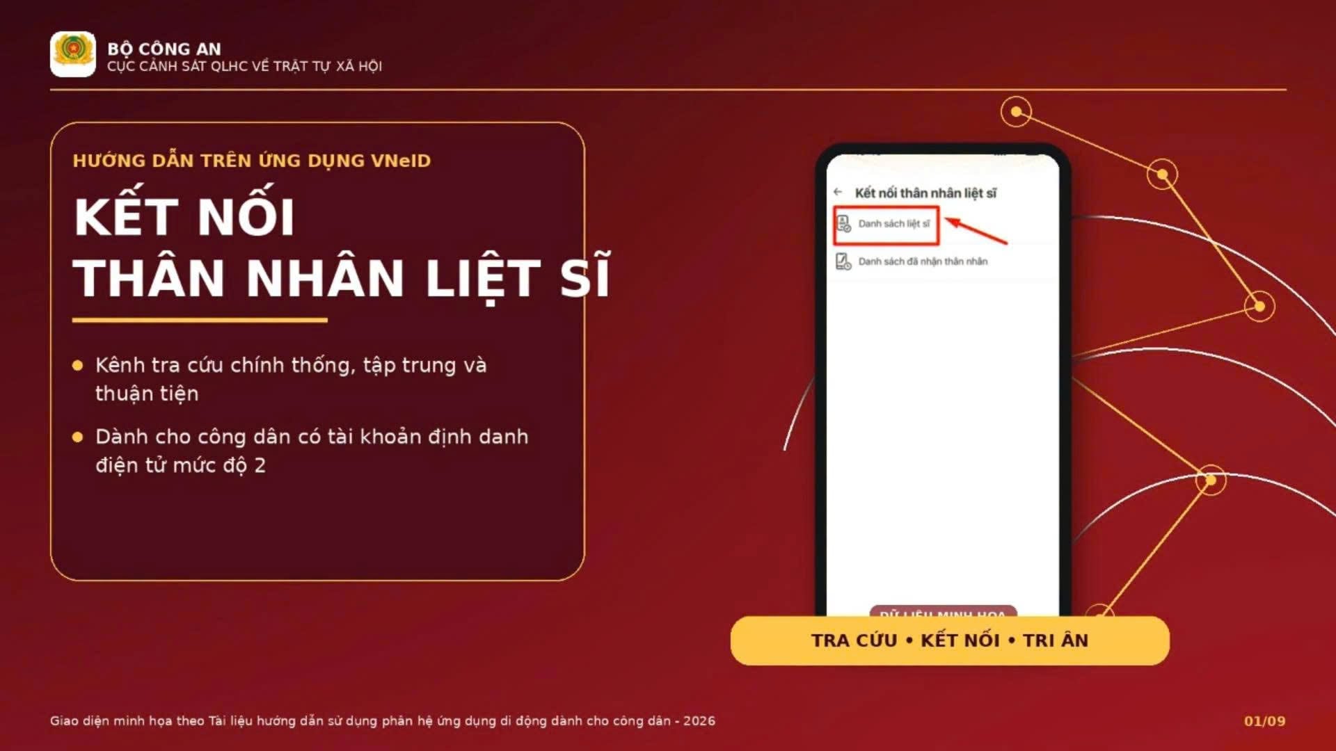Các bước kết nối thân nhân liệt sĩ trên ứng dụng VNeID (Hình ảnh từ Internet)