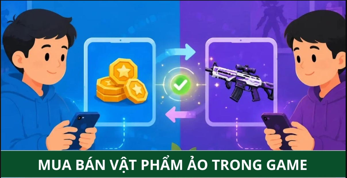 Để xuất người chơi được mua bán vật phẩm ảo trong game