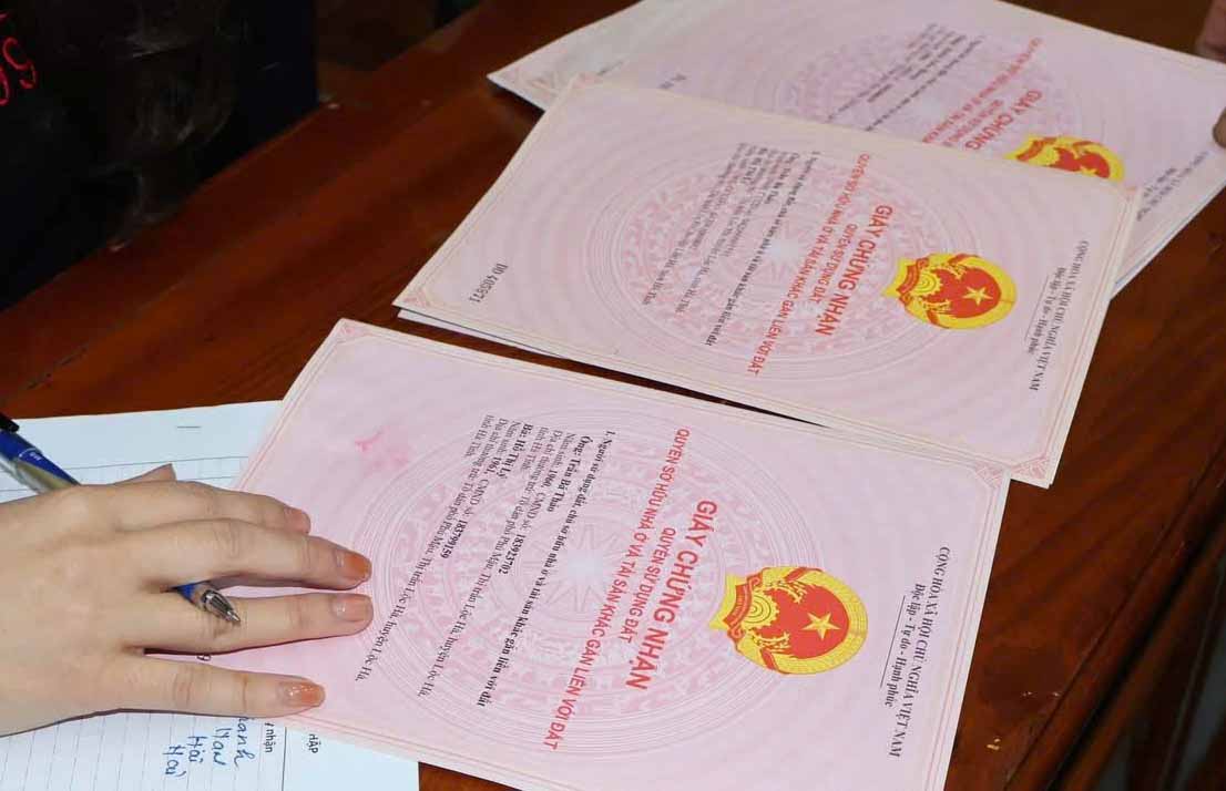 Thủ tục đính chính Sổ đỏ đã cấp tỉnh Điện Biên năm 2026