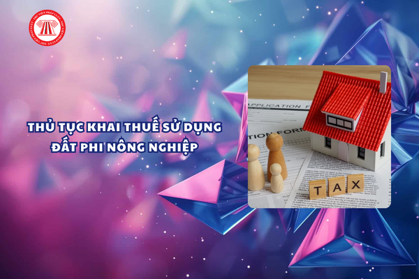 Thủ tục khai thuế sử dụng đất phi nông nghiệp năm 2026 theo Quyết định 1934 ra sao?