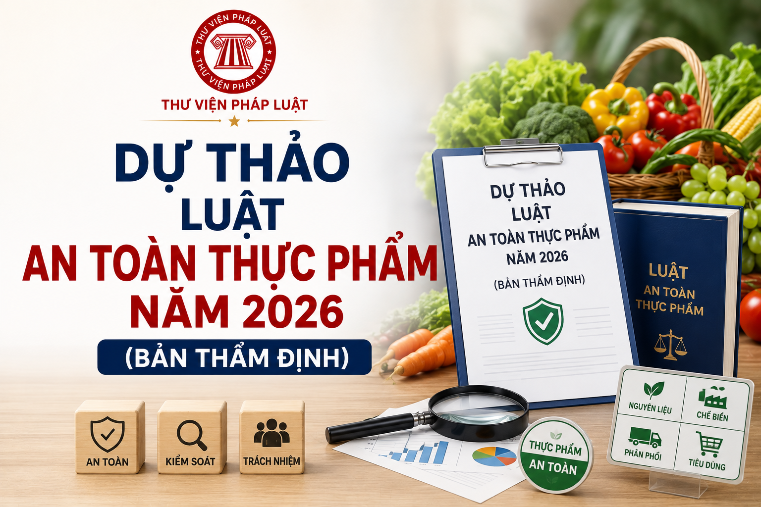 Dự thảo Luật An toàn thực phẩm năm 2026 (bản thẩm định) có những nội dung gì?