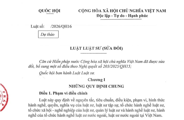 Dự thảo Luật Luật sư năm 2026 có những nội dung gì?