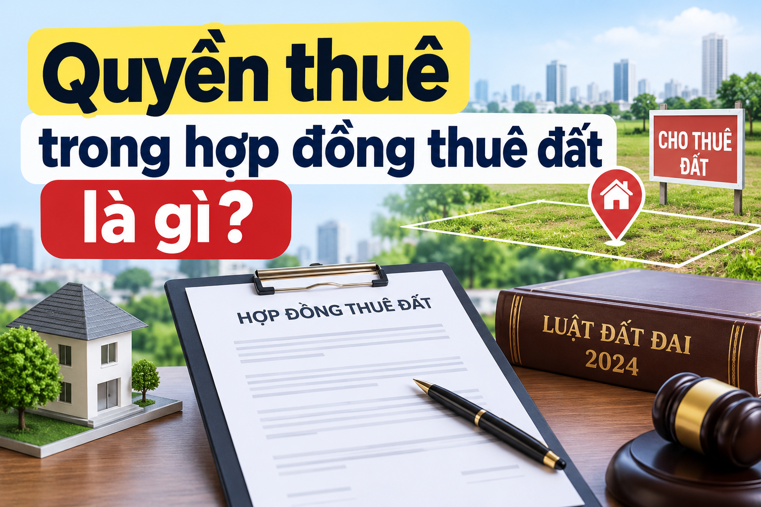 Quyền thuê trong hợp đồng thuê đất có được chuyển nhượng không?