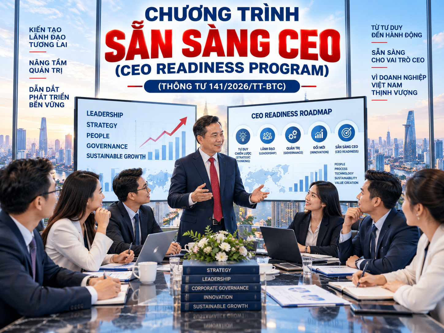 Chương trình sẵn sàng CEO (CEO Readiness Program) theo Thông tư 141/2026/TT-BTC như nào?