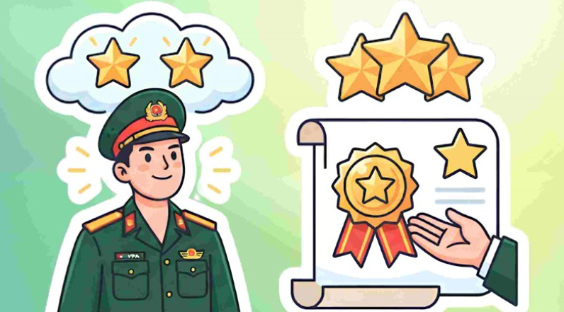 Tiêu chuẩn xét tặng danh hiệu “Chiến sĩ thi đua cơ sở” trong quân đội gồm những gì?
