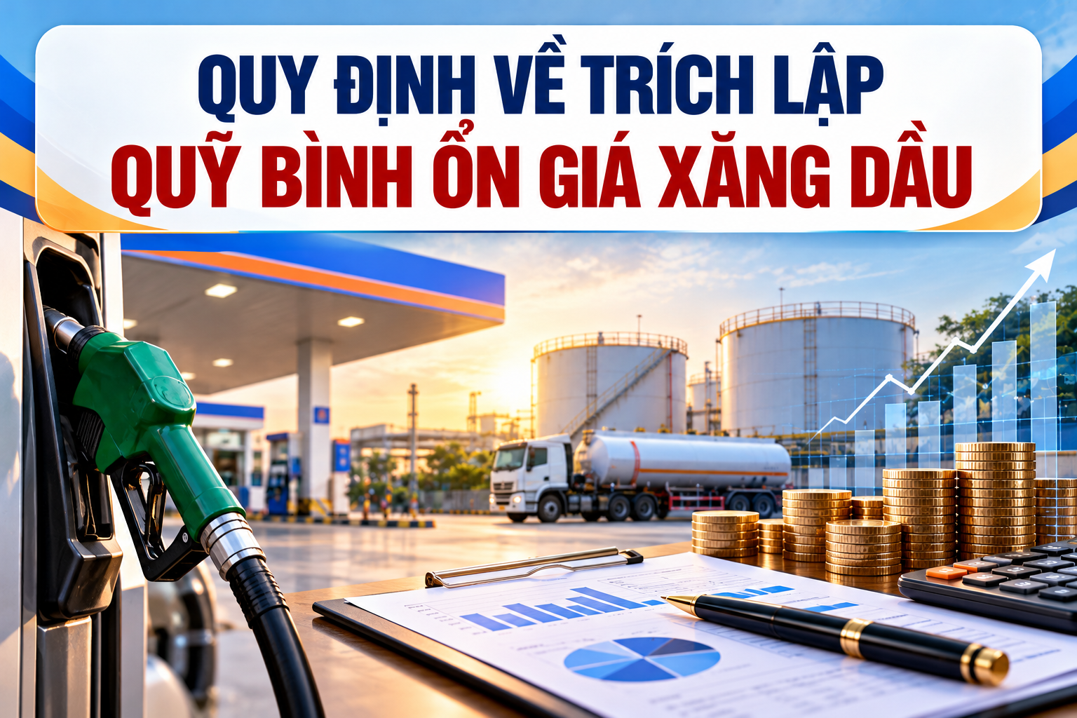 Quy định về trích lập Quỹ bình ổn giá xăng dầu năm 2026 thế nào?