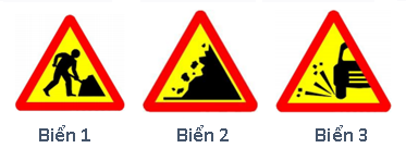 Biển nào sau đây báo trước gần tới đoạn đường đang tiến hành thi công?