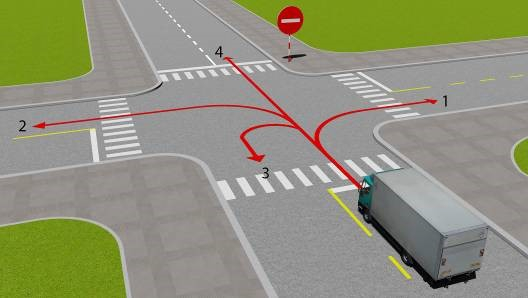 Hướng dẫn những hướng nào ô tô tải được phép đi phù hợp với quy định giao thông
