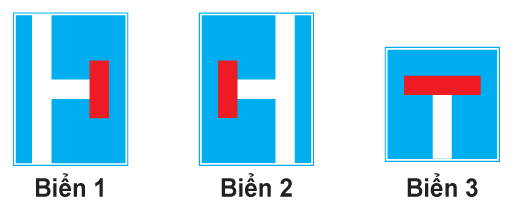 Biển nào đặt trên đường chính trước khi đến nơi đường giao nhau để rẽ vào đường cụt?